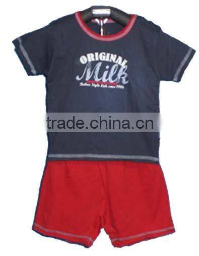 printed fashion sport suits for boys