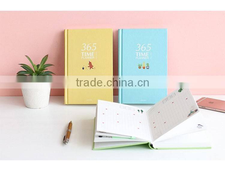 Cardboard student notebook section sewing hardcover notebook creative daily dairy planner