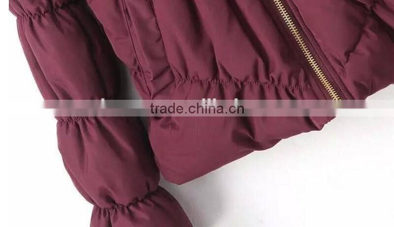 korea bat sleeve short bread soft down cotton padded woman clothes loose women winter