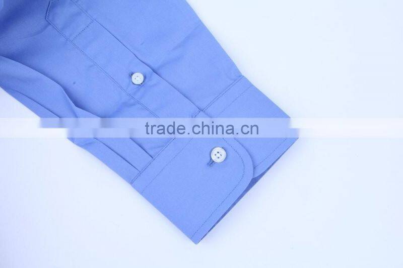plain blue customs uniform shirts