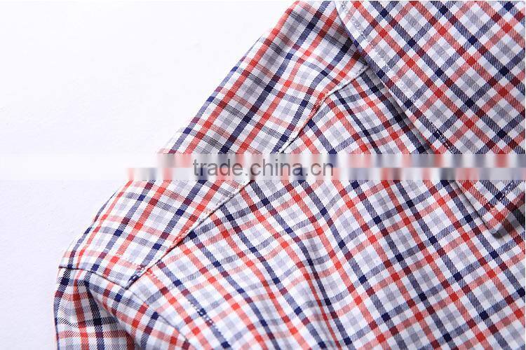 China direct factory customise 100% cotton check pattern latest formal shirt designs for men