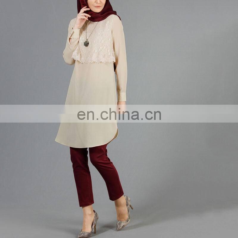 Ladies Tunic Top Wholesale Ladies Cream Lace Tunic Top Shirt Chiffon One Size Plus Loose Blouse