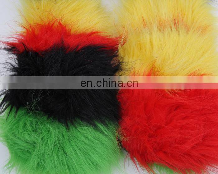 Small Oder Qty Wholesale Russian Style Women Faux Fur Hooded Scarf Animal Hat