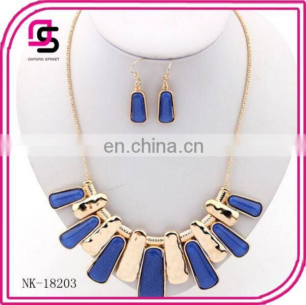 New arrival style short necklace earring Jewelry Set 2014