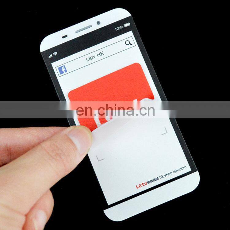 self adhesive microfiber mobile screen cleaner