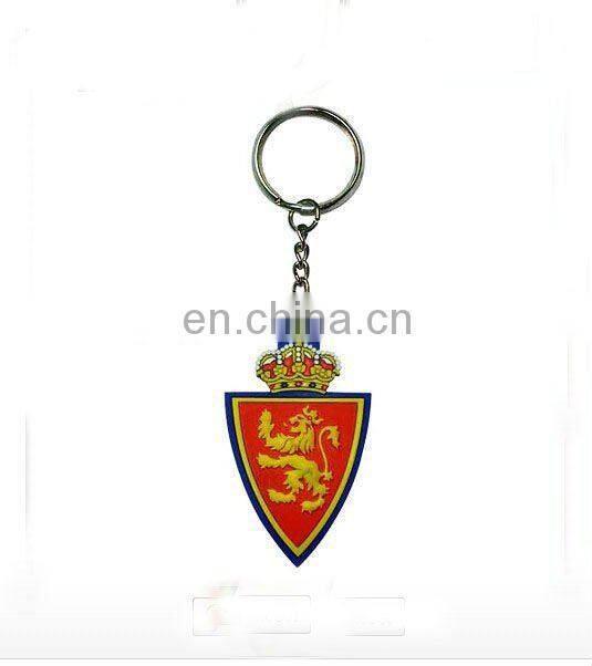 PVC luggage tag key chain