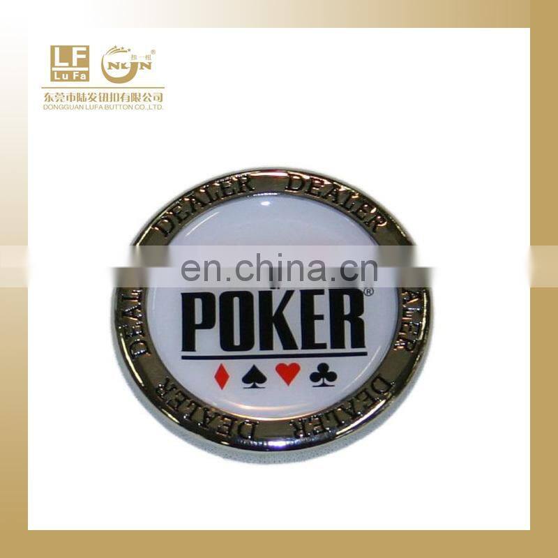 custom poker dealer button