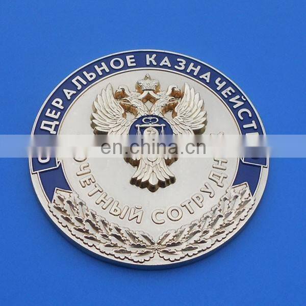customized 3D raised logo silver coin custom antique copper coin with double side moulds