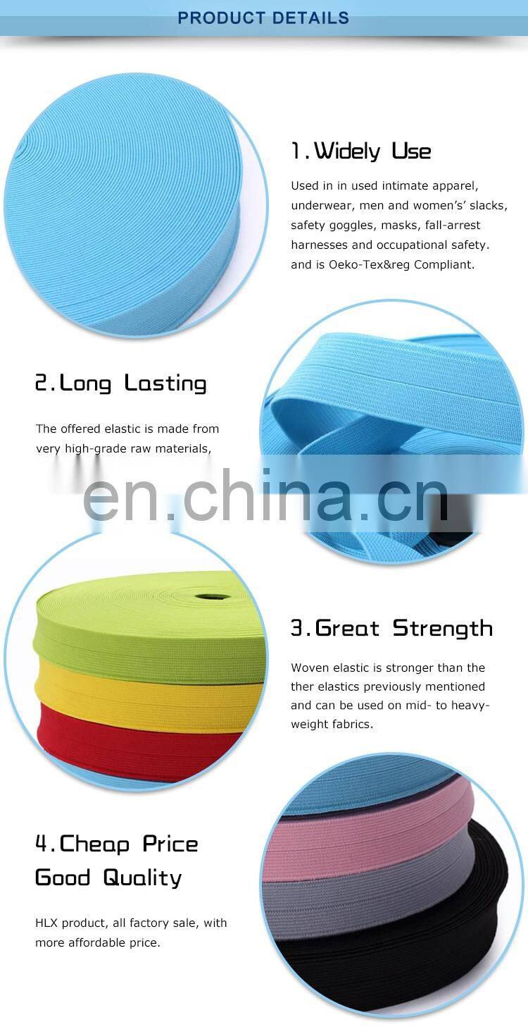 Fabric Elastic Ruffles Ribbon Band,Black White ruffle elastic tape