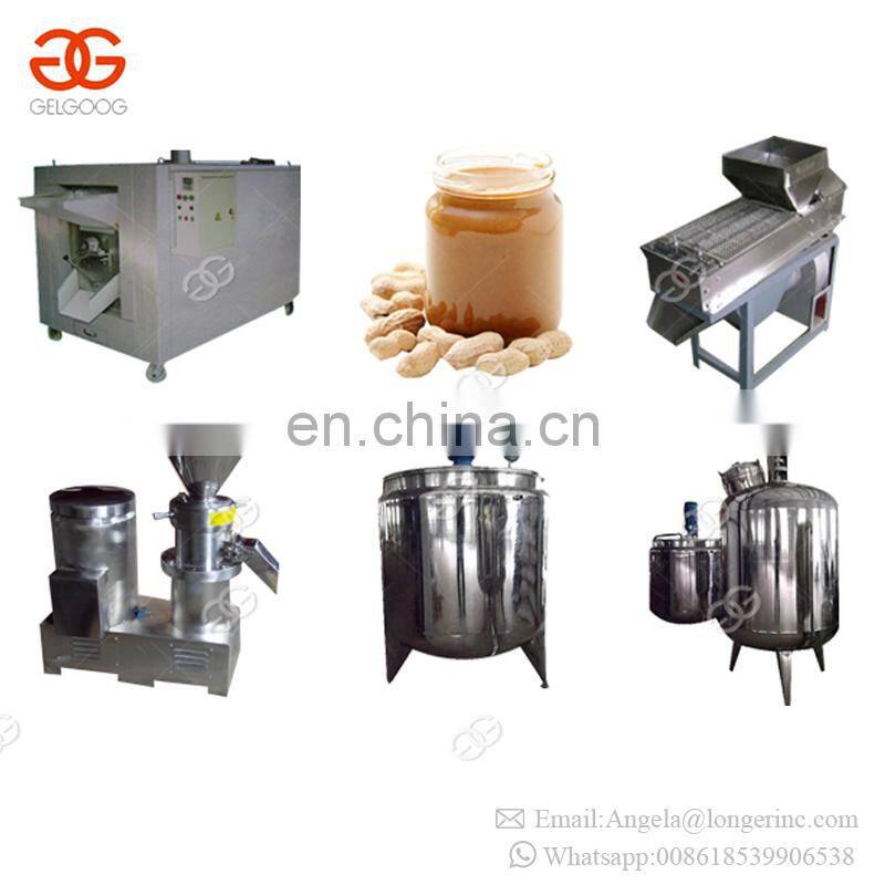 Commercial Full Automatic Sesame Tahini Machine Processing Sauce Pepper Equipment Peanut Butter Production Line