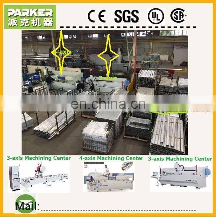Aluminum parts profile cnc plate drilling machine