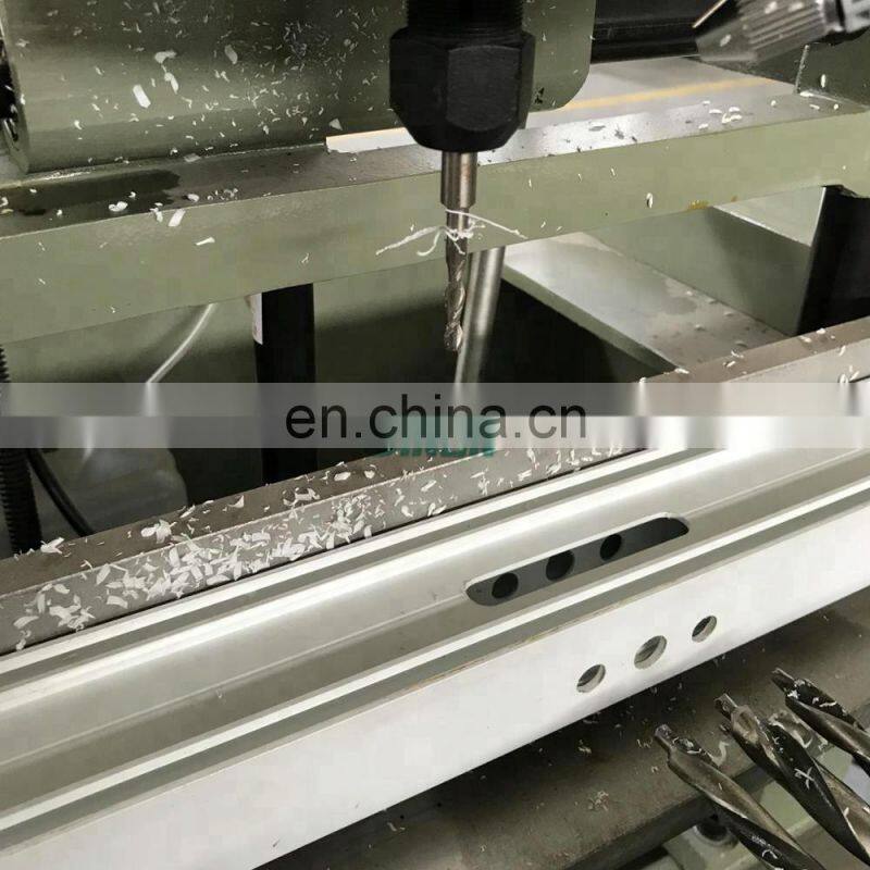 China Plastic Window Door Frame Milling Machine for Lock Hole