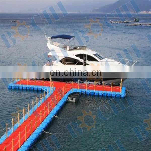 Plastic HDPE Modular China Polyethylene Pontoon Floating Jetty
