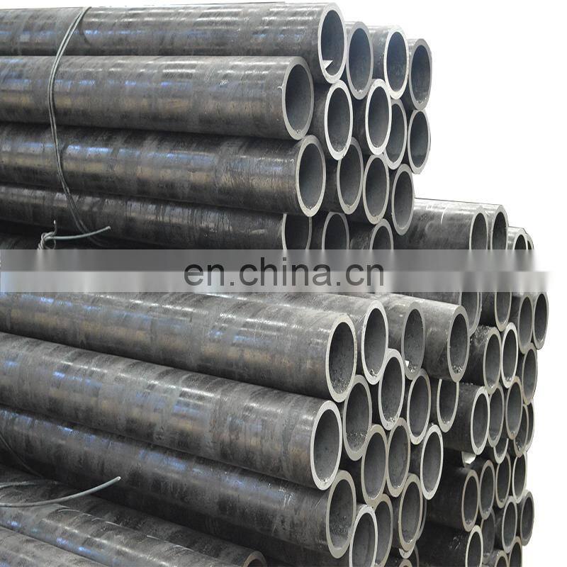 made in china black hot rolled seamless carbon steel pipe