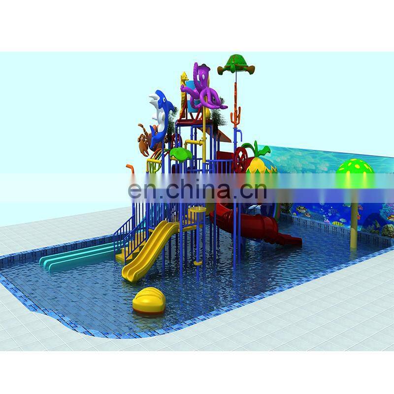 New children water amusement slide kids playground for sale