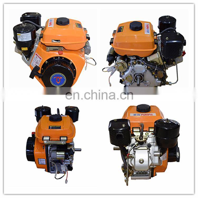 Tuopu 7hp single cylinder gasoline to diesel engine