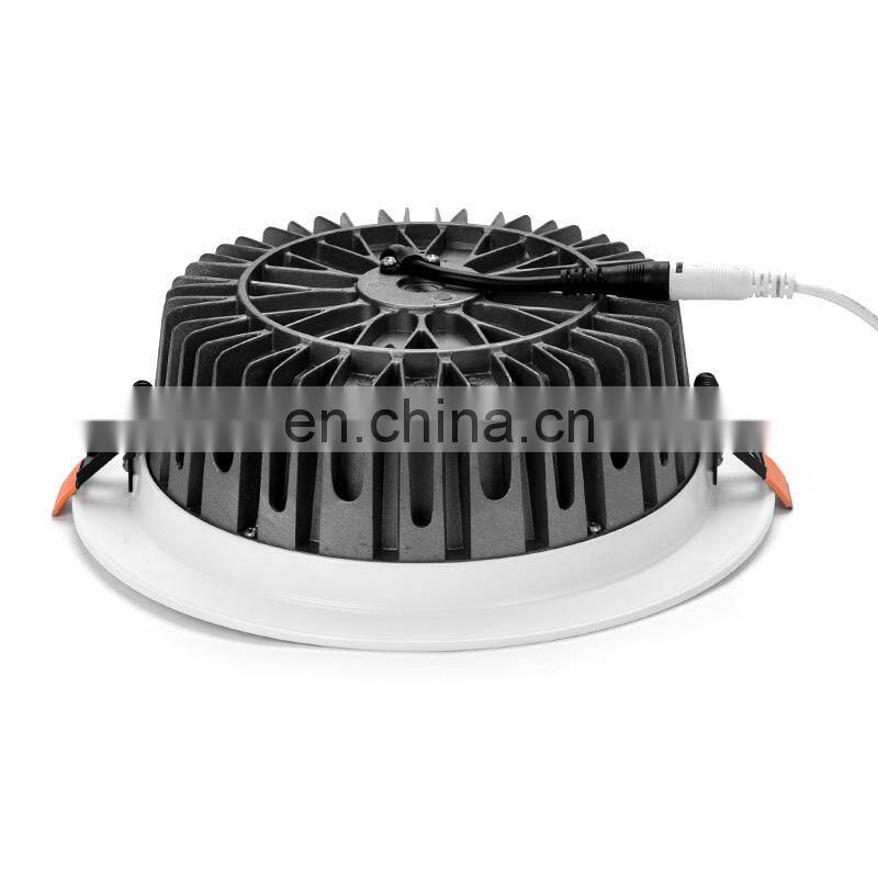 cutout 90mm good quality die-casting aluminum material ac COB led light ceiling