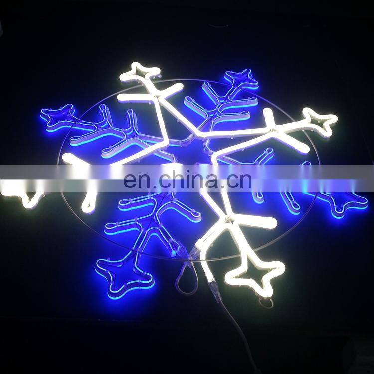 Shenzhen IP68 double sided blue 2835 24v led flexible neon strip light