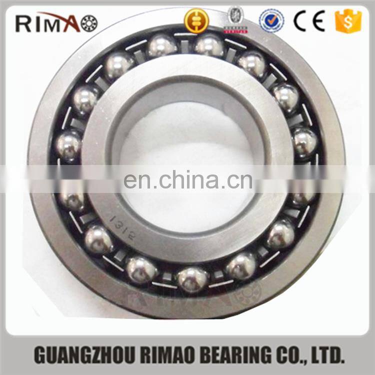 china manufacturer 1315K+H315 self-aligning ball bearing 1315 bearing