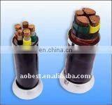 5 copper core PVC insulated VVGNG-FRLS 1KV power cable