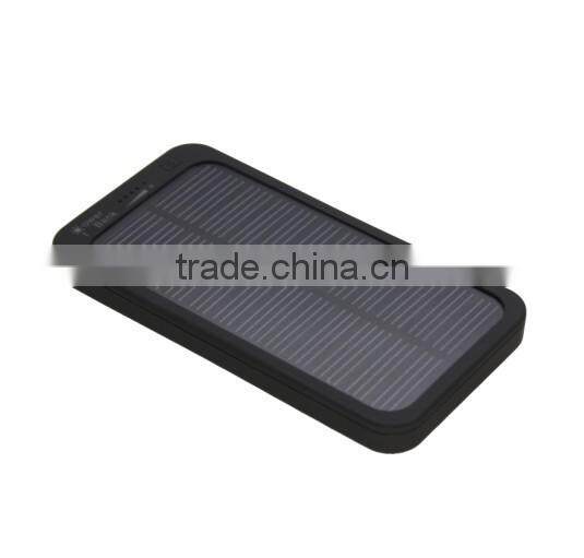 good christmas gift super thin solar mobile phone charger&solar mobile charger with 5000mAh