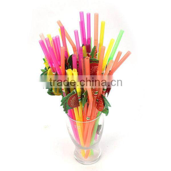 Hawaiian Cocktail Beach Fruit Straws SC002