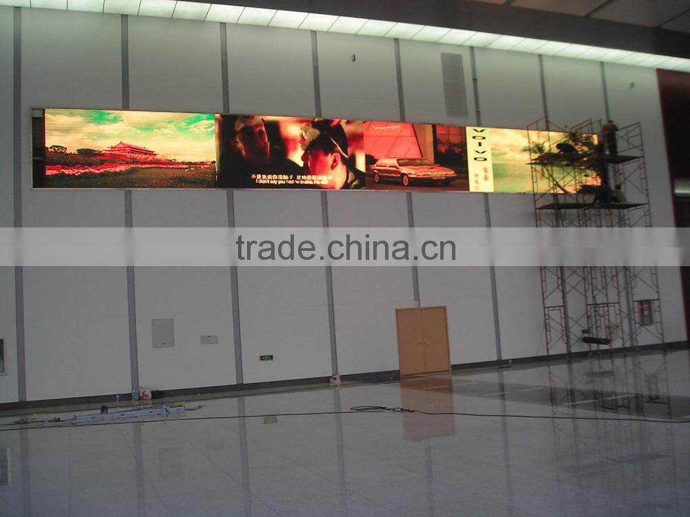 p10 bus video led open sign