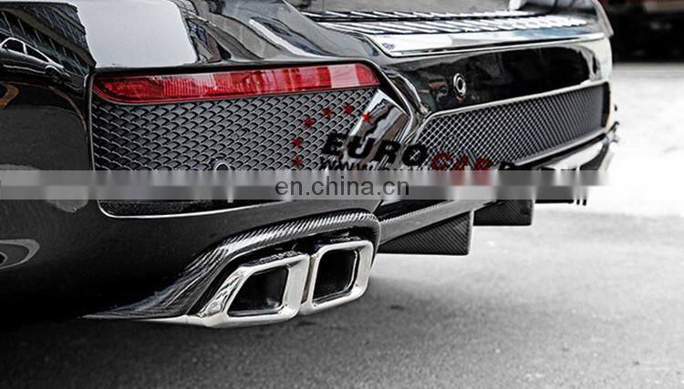 ML-CLASS W166 RZ Style Carbon Fiber Body Kit rear diffuser over fenders roof spoiler front lip for ML-CLASS w166