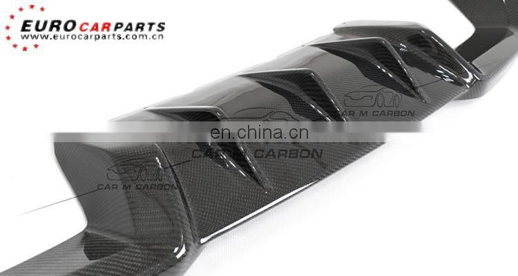 F87 M2 diffuser fit for M series F87 2015-2018y carbon fiber material M2 rear diffuser