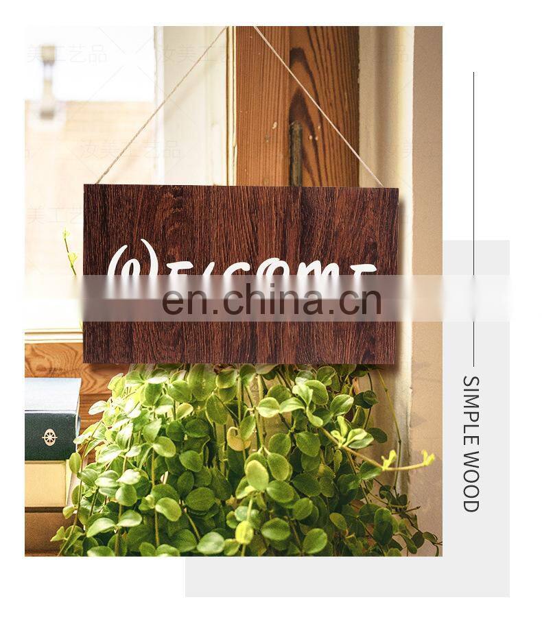 Wooden Welcome door sign, home festival decoration sign welcome wooden door sign
