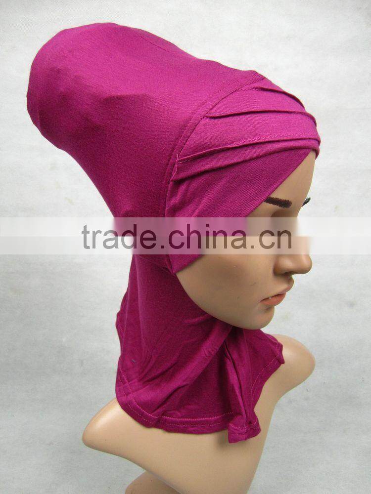 U103 NEW 2014 neck cover cotton ruffle ninja,muslim underscarf