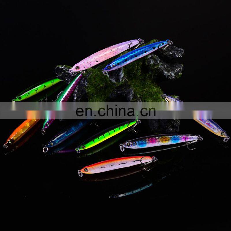 76.5mm fishing pencil VIB bionic lure 8.11g lure poppa sinking pencil fishing tuna popper lure
