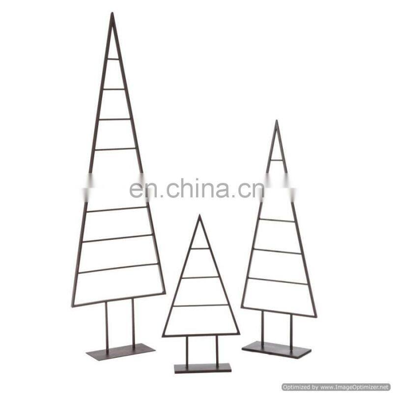 Christmas iron weir black tree