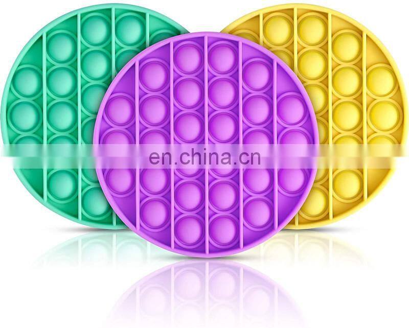 special autism bubble large square baby bubble squishy simple sensory dimple fidget toys with alphabet