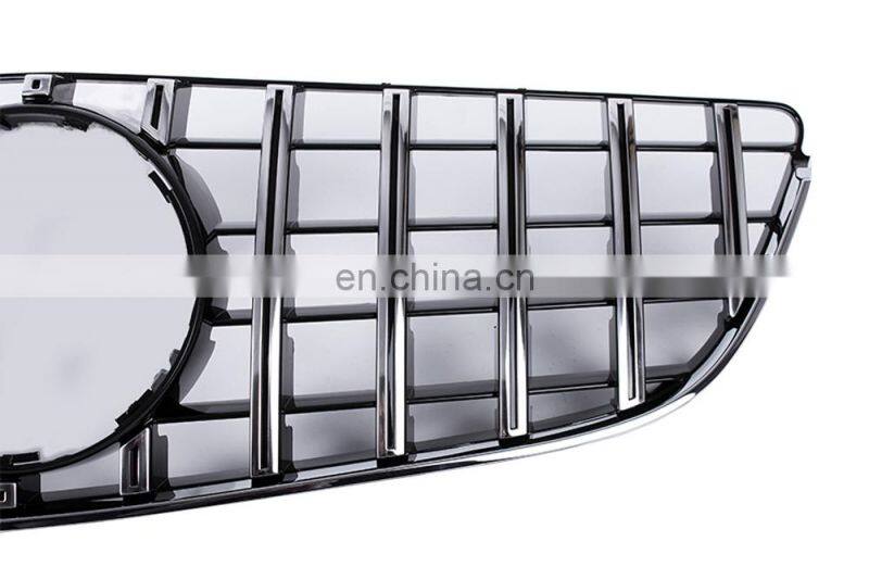 ABS front grille for Mercedes Benz E class W207 C207 2014-2016 GT R style front hood grill