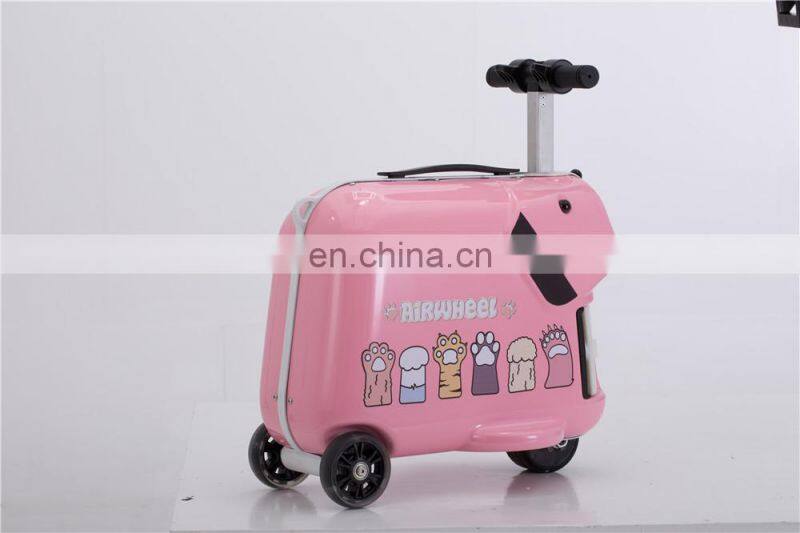 new mini suitcase luggage children's e l ectric riding suitcase