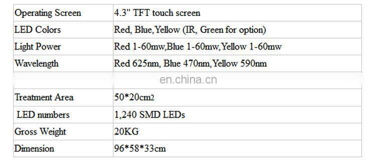 2022 hot sale Acne removal Skin Rejuvenation led light therapy pdt photodynamic Dynamical Therapy LED Photon Whitening