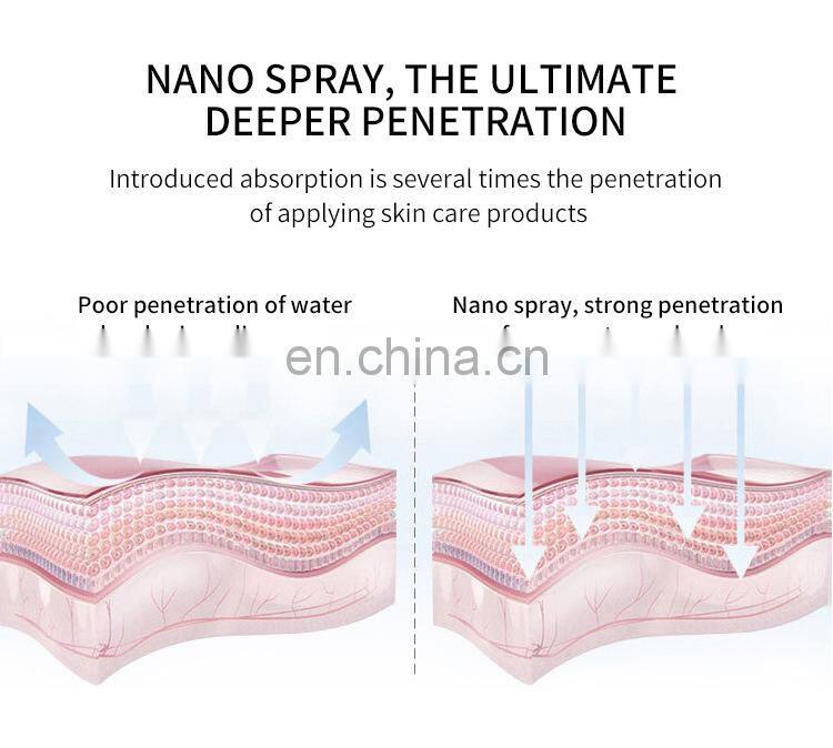 Oxygen Injection Nano Sprayer Facial Moisturizing Activate collagen Skin Rejuvenation Skin Care Beauty Machine