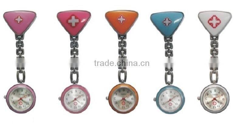 100% factory wholesale Quartz with Clip Vogue nurse watch doctor watch clock pocket watch