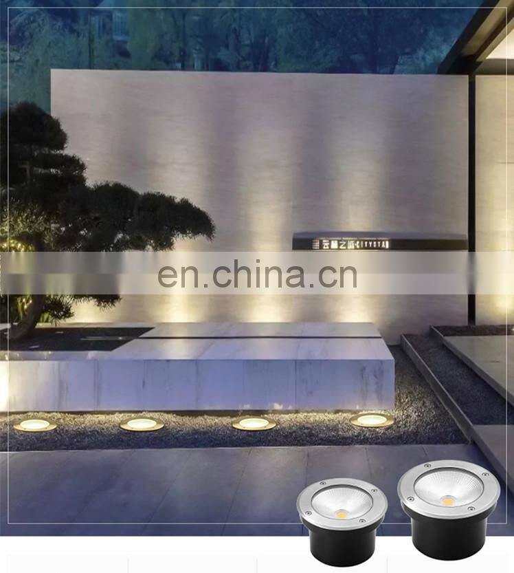 Waterproof Led Underground Light Cob Floor Lamp Outdoor Ground Spot Landscape Garden Light