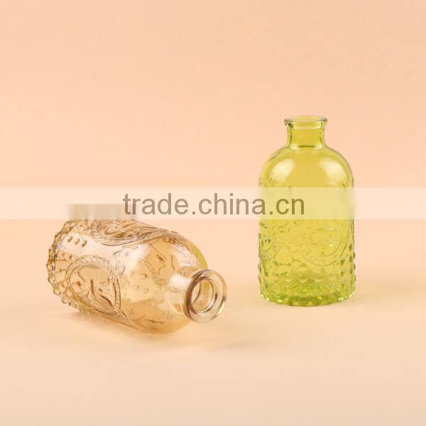 Vinytage samll glass flowers vase