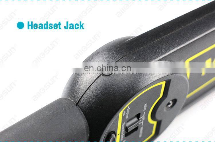 All-sun TS92Handheld Body Scanner Wand Metal Detector Security Check Adjustable High Sensitivity with Rechargeable Battery