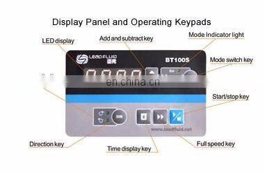 Super anti-interference speed-variable dc 12v dosing peristaltic pump with factory price