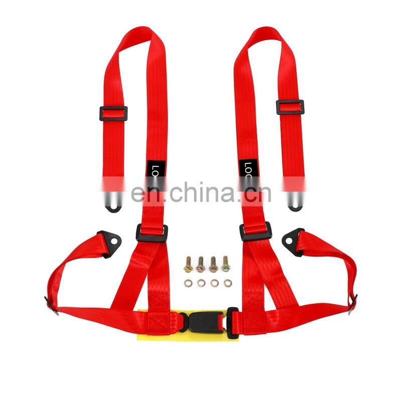 Safety Harness 4 Point Racing Car Seat Belts Quick Release