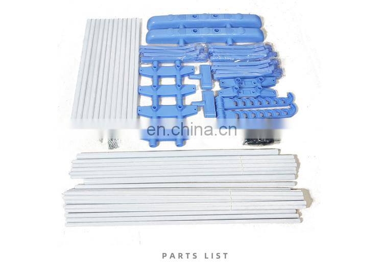 Multifunctional clothes rack floor to floor 4-layer clothes rack balcony simple shoe rack