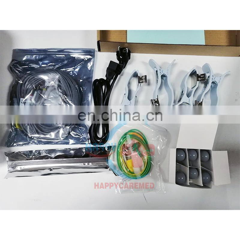 HC-H004 Portable Digital ECG Machine Hospital Device 10 Inch Touch Screen Electrocardiograph 12 Channel