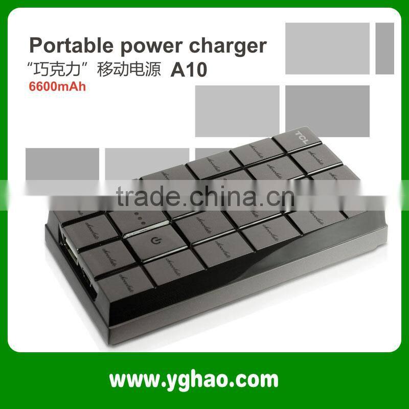 A10 3000mAh Chocolate Fashion Mini Power Bank