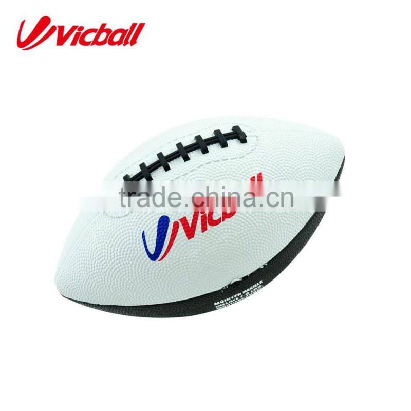 rubber American football solid rubber ball
