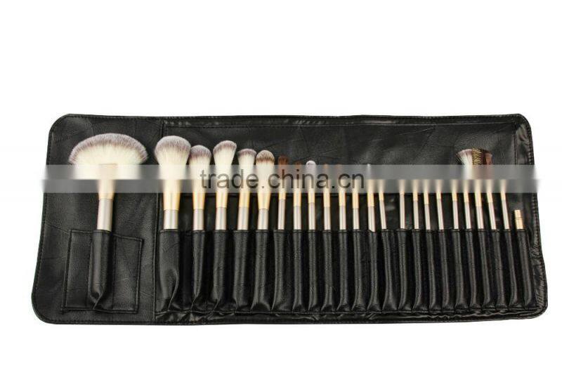 24pcs cosmetic makeup brush kit Face use Smudge Brush Foundation brush kit