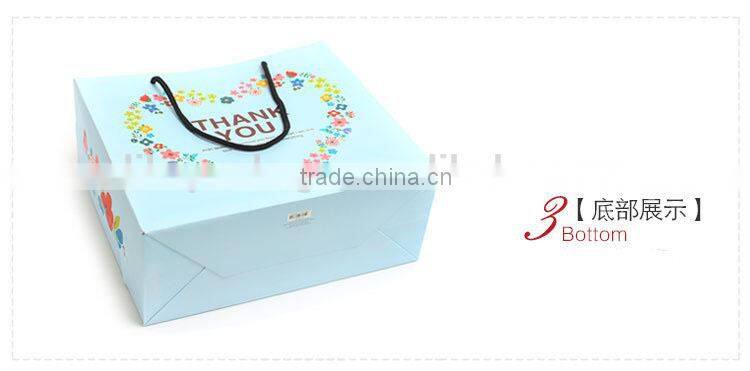 christmas gift bag with Glitter detail